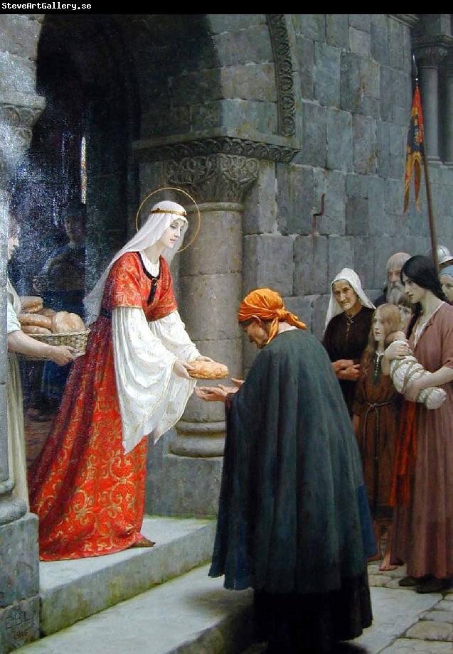 Edmund Blair Leighton The Charity of St Elizabeth of Hungary